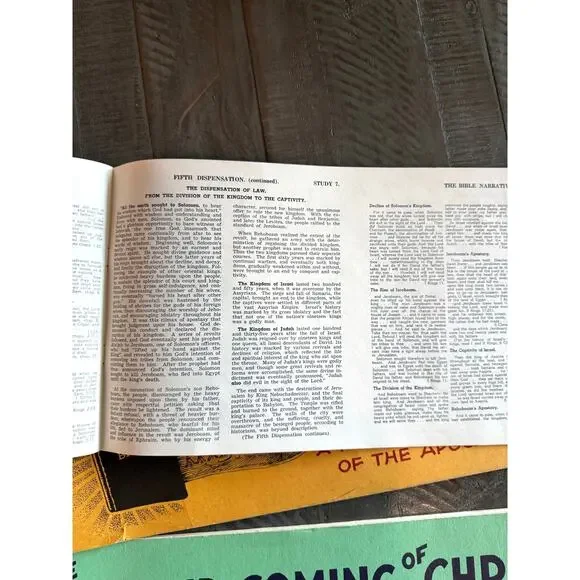 3PC Collectable The New Panorama Bible Study Course No 3 & 4 1966 Alfred Book - Picture 6 of 9